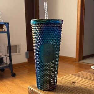 NWOT Starbucks oil slick tumbler